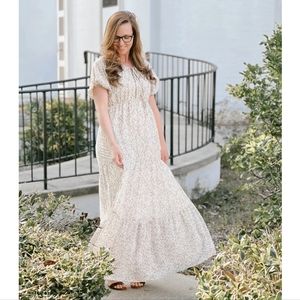 BNWOT floral maxi dress